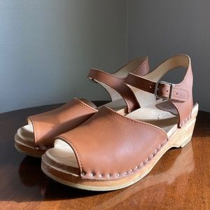 Cognac Greta Troentorp Clogs